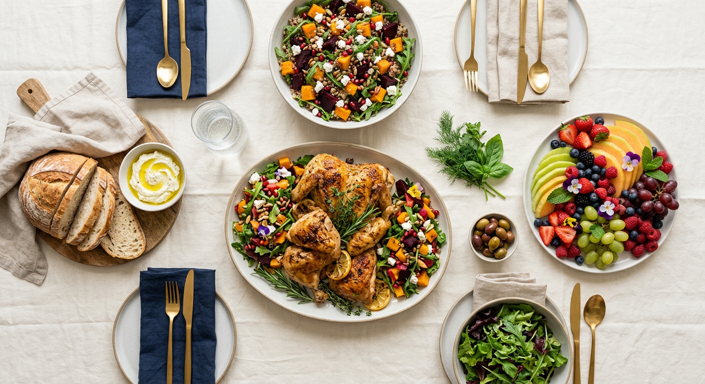 Chef-crafted dishes